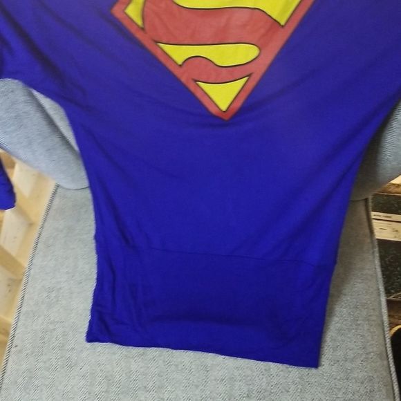 Rare Sophie Superman Boat Neck Doman Long Sleeve Top Sz.Small - Picture 12 of 13